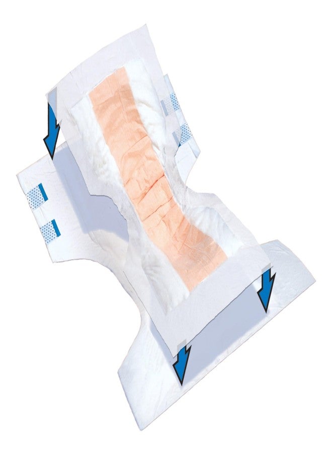 Tranquility TopLiner Disposable Absorbent Booster Contour Pads for Bowel Incontinence - Super-Plus (32" x 14") - 12 ct - Image 2